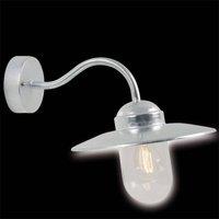 Nordlux Outdoor wall light Luxembourg galvanised - IP54