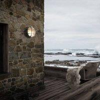 Nordlux Outside wall light Polperro, nickel