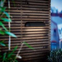 Nordlux Front 36 LED outdoor wall light, black