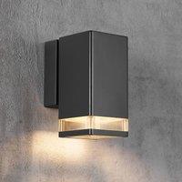 Nordlux Elm outdoor wall light in a modern angular shape