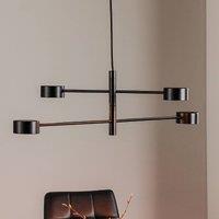 Nordlux Clyde LED pendant light, 4-bulb, 2-step