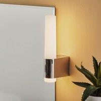 Nordlux Helva Night LED bathroom wall light, chrome