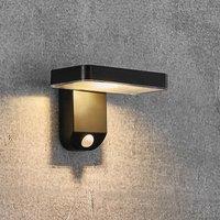 Nordlux Rica Square LED solar wall light, angular
