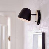 Nordlux Theo wall light, made of ash wood