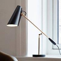 Northern Retro table lamp Birdy in black/brass