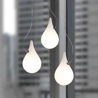 next LIQUID LIGHT hanging light DROP-2 XS, 3-bulb