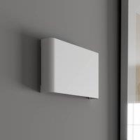 Nowodvorski Lighting Haga wall light, white, metal, G9, up/down, 25.5 cm wide