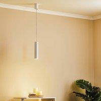 Nowodvorski Lighting Eye pendant light, lampshade height 25 cm, white