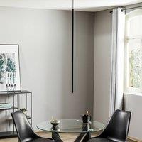Nowodvorski Lighting Hanging light Laser 1-bulb, black, lampshade 100cm