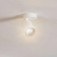 Nowodvorski Lighting Ceiling spotlight Mono I white, interior gold, 1-bulb