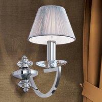 ORION Wall light Avala with crystal applications