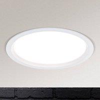 ORION Spock LED recessed light dimmable 17 cm white