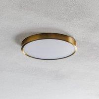 ORION Bully LED ceiling light with patina look, 24 cm