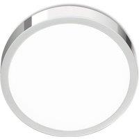 ORION Bully LED ceiling light, chrome, 14 cm