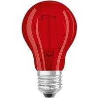 OSRAM LED bulb E27 Star Dcor Cla A 2.5W, red