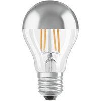 OSRAM LED bulb E27 silver half-mirror 4 W 2,700 K