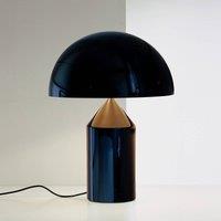 Oluce Atollo table lamp with dimmer 50cm black