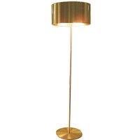 Oluce Switch - golden designer floor lamp