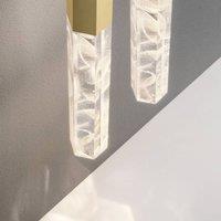 OLEV Shine Plumage LED wall light brass 2,700K