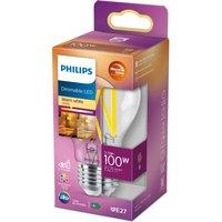 Philips Classic LED WarmGlow E27 A60 10.5 W clear