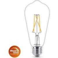 Philips WarmGlow E27 rustic LED bulb 5.9 W clear
