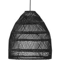 PR Home Maja hanging light rattan black, 45.5 cm