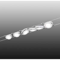 Paulmann Six-bulb cable lighting system MacRound