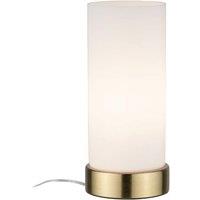 Paulmann Pinja table lamp brass/opal