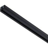 Paulmann URail system rail, 100 cm, black matt