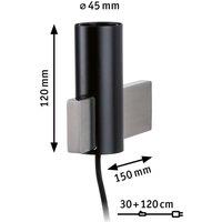 Paulmann Aik wall light with cable and plug