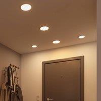 Paulmann Areo panel 830 round white 17.5 cm