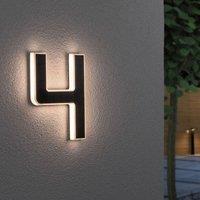 Paulmann LED solar house number 4