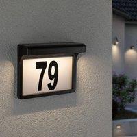 Paulmann Dayton LED solar house number light