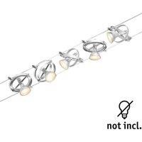 Paulmann Wire Cardan cable system 5-bulb 5m chrome