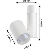 Paulmann Zeuz URail Spot 4,000K 15 white matt
