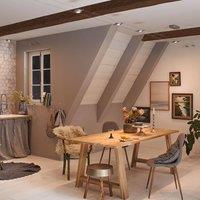 Paulmann Wire RoundMac LED cable lighting system, 5-bulb, chrome