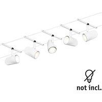 Paulmann Cup cable lighting basic 5-bulb white