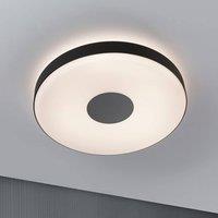 Paulmann Puric Pane II LED ceiling lamp in black