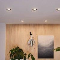 Paulmann Nova Plus Coin 3-set IP23 2,700 K black