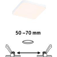 Paulmann Veluna Edge LED recessed IP44 3000K 9x9cm