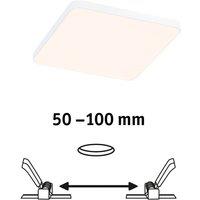 Paulmann Veluna Edge LED recessed IP44 3000K 12x12cm