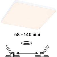 Paulmann Veluna Edge LED recessed IP44 3000K 16x16cm
