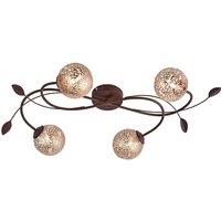 Paul Neuhaus Greta ceiling lamp, 72 cm, 4-bulb, metal, G9
