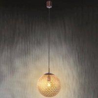 Paul Neuhaus Greta pendant light, 30 cm, gold-coloured, metal