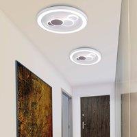 Paul Neuhaus Eliza LED ceiling light, white, metal, 60 cm