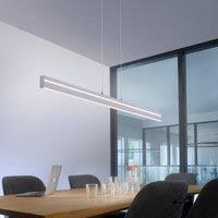 Q-Smart-Home Paul Neuhaus Q-VITO linear pendant lamp, steel