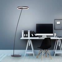 Paul Neuhaus Titus LED floor lamp grey dimmer