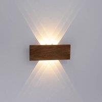 Paul Neuhaus Palma LED wall light wood 32 cm