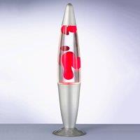 Reality Leuchten Effective Jarva lava lamp with red lava