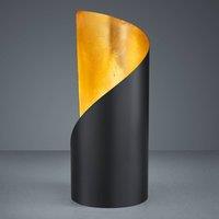 Reality Leuchten Frank table lamp - black and gold